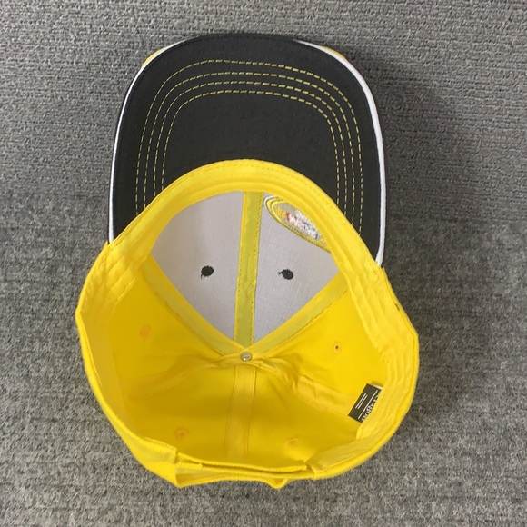 Nascar Sprint Cup Series Hat Men's Adjustable Black Yellow Strapback by Octagon - Picture 9 of 13